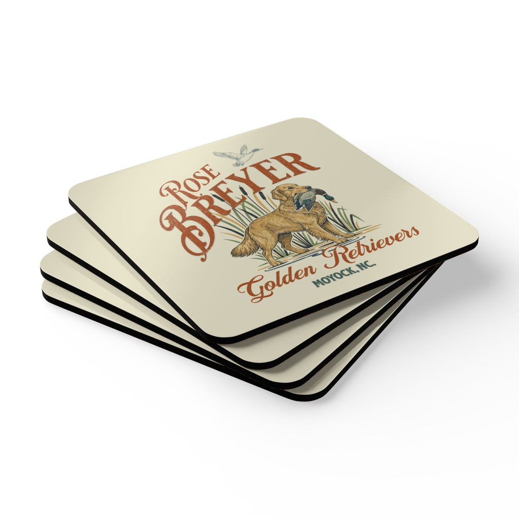 Rose Breyer Corkwood Coaster Set I