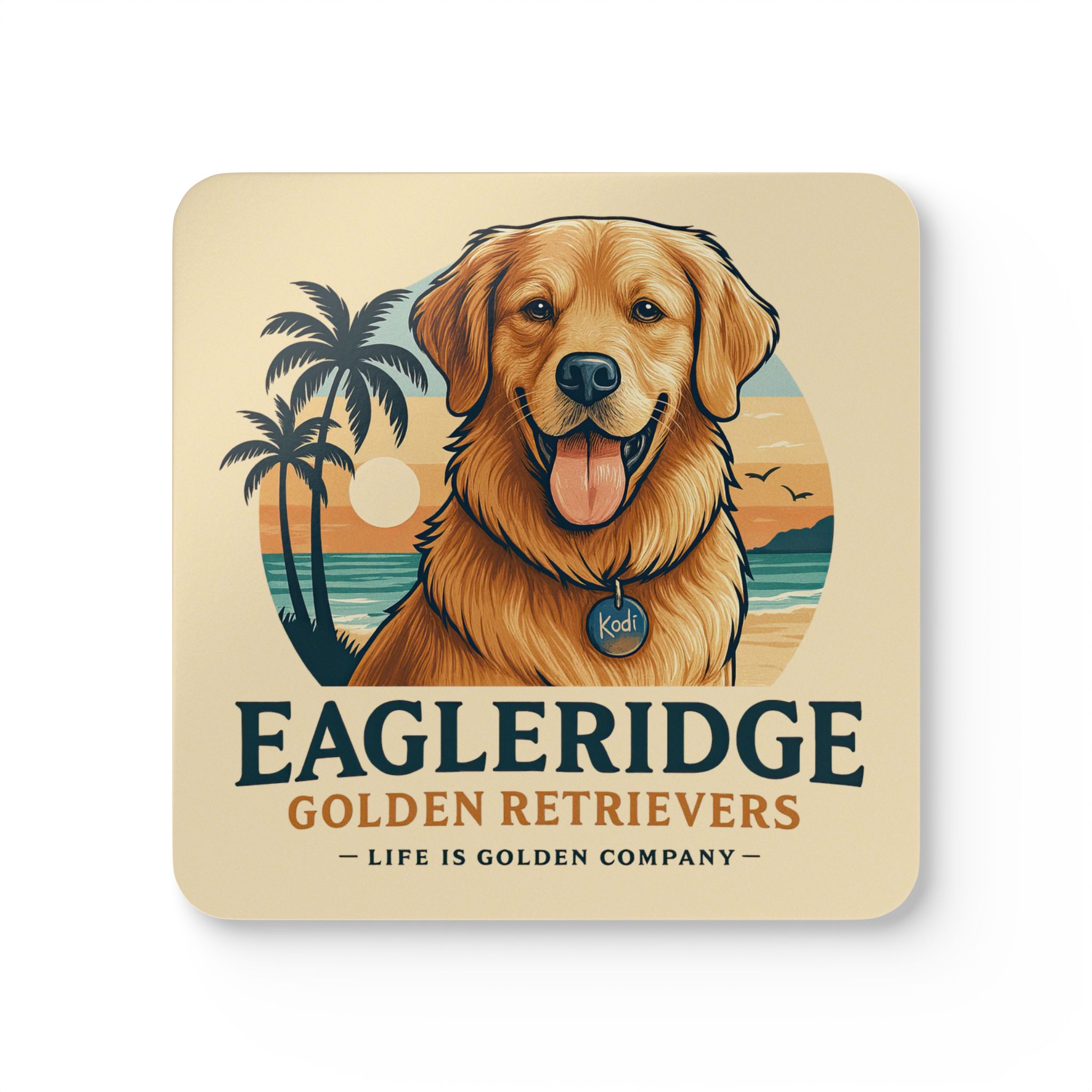 Eagleridge - Kodi Corkwood Coaster Set
