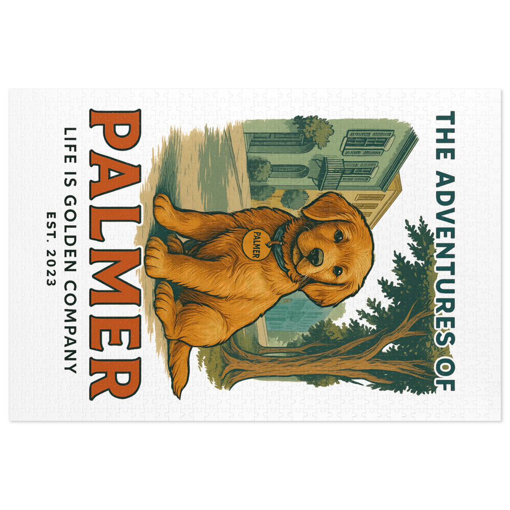 The Adventures of Palmer 1000 piece Jigsaw Puzzle with Tin