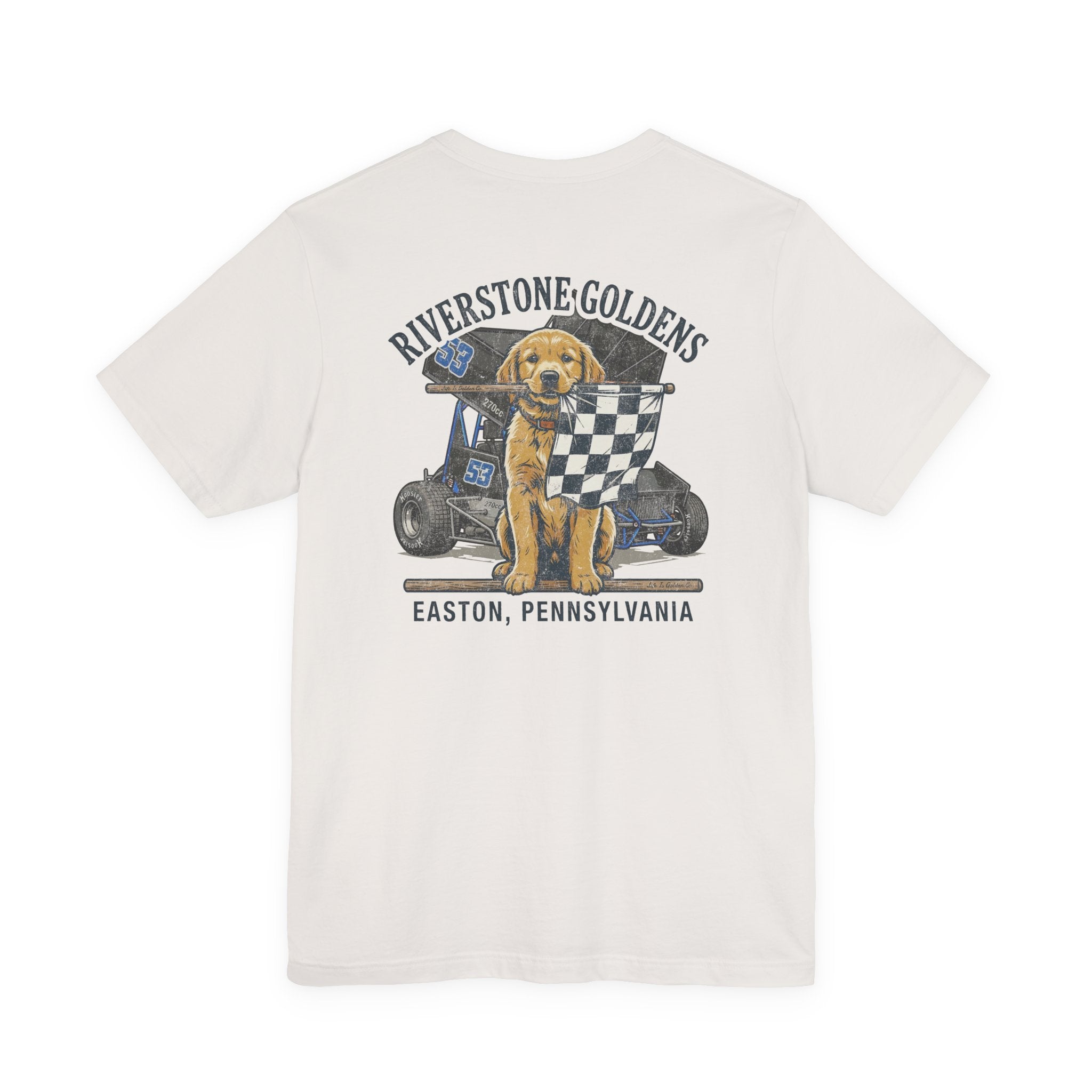 Riverstone Goldens Racing Unisex Tee