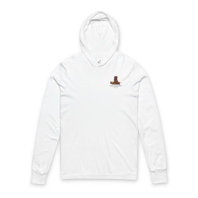 Game Day Hooded Tee - Red Golden Retriever Edition