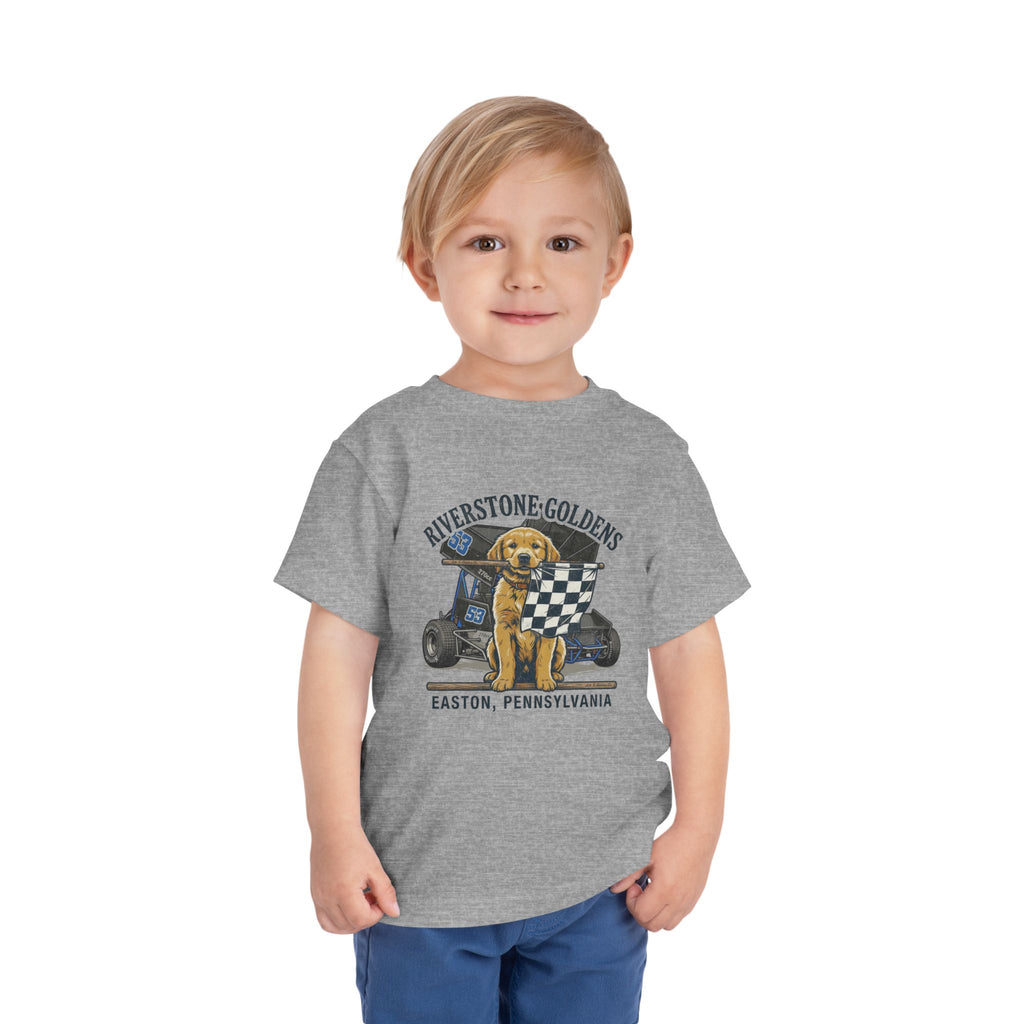 Riverstone Goldens Racing Toddler Tee
