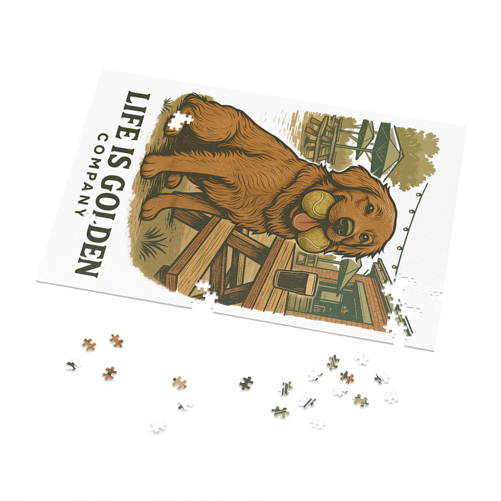 Ball is Life 1000 piece Jigsaw Puzzle with Tin
