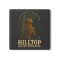 Hilltop Golden Retriever Ceramic Coaster