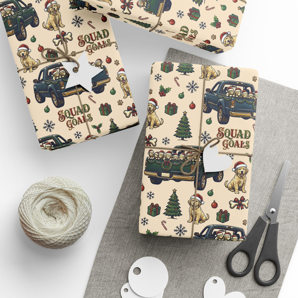 GoldRox - Squad Goals Gift Wrap Paper