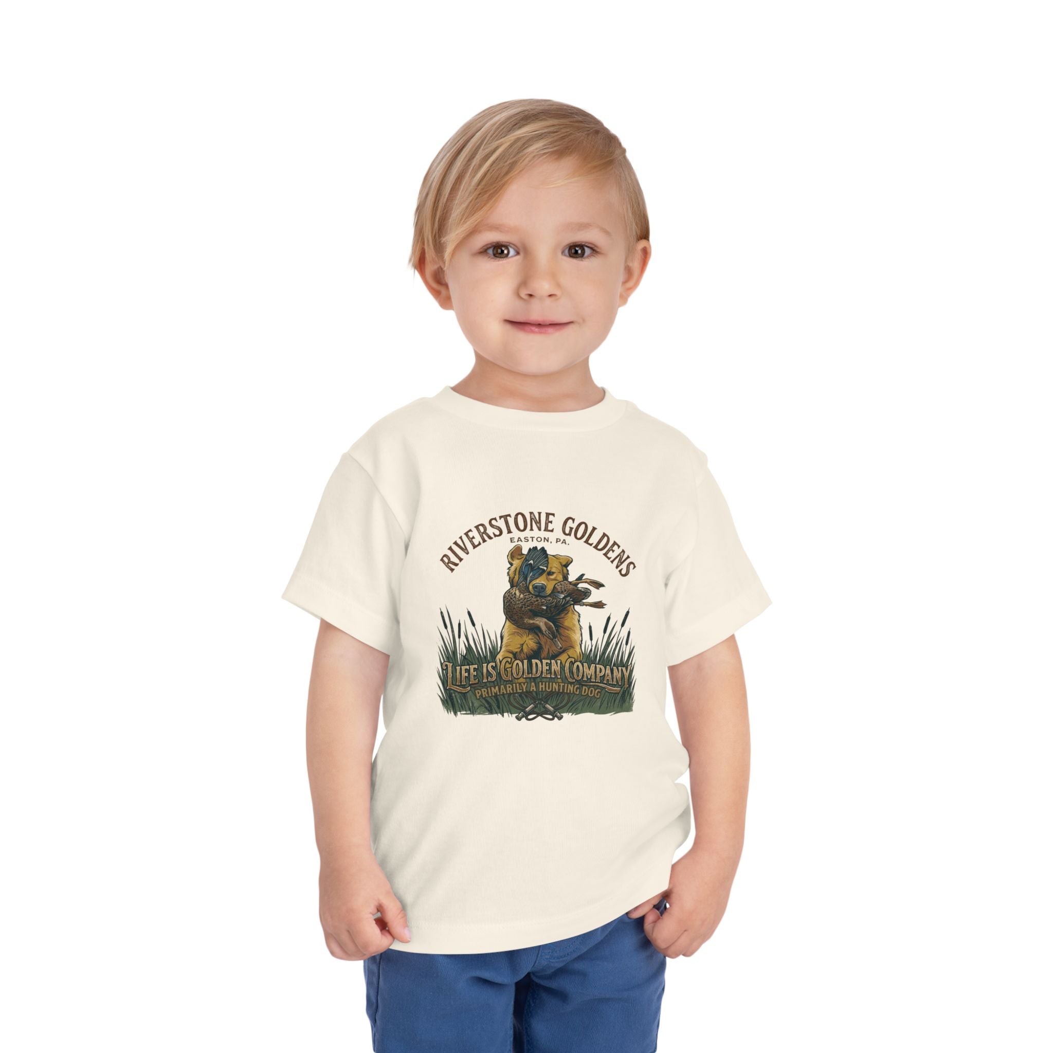 Riverstone Goldens Hunting Toddler Tee