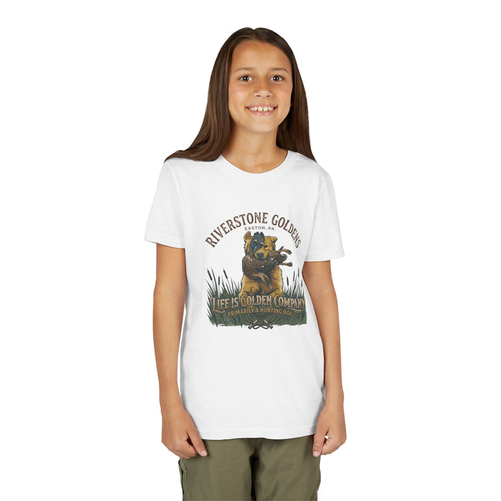 Riverstone Goldens Hunting Unisex Youth Tee