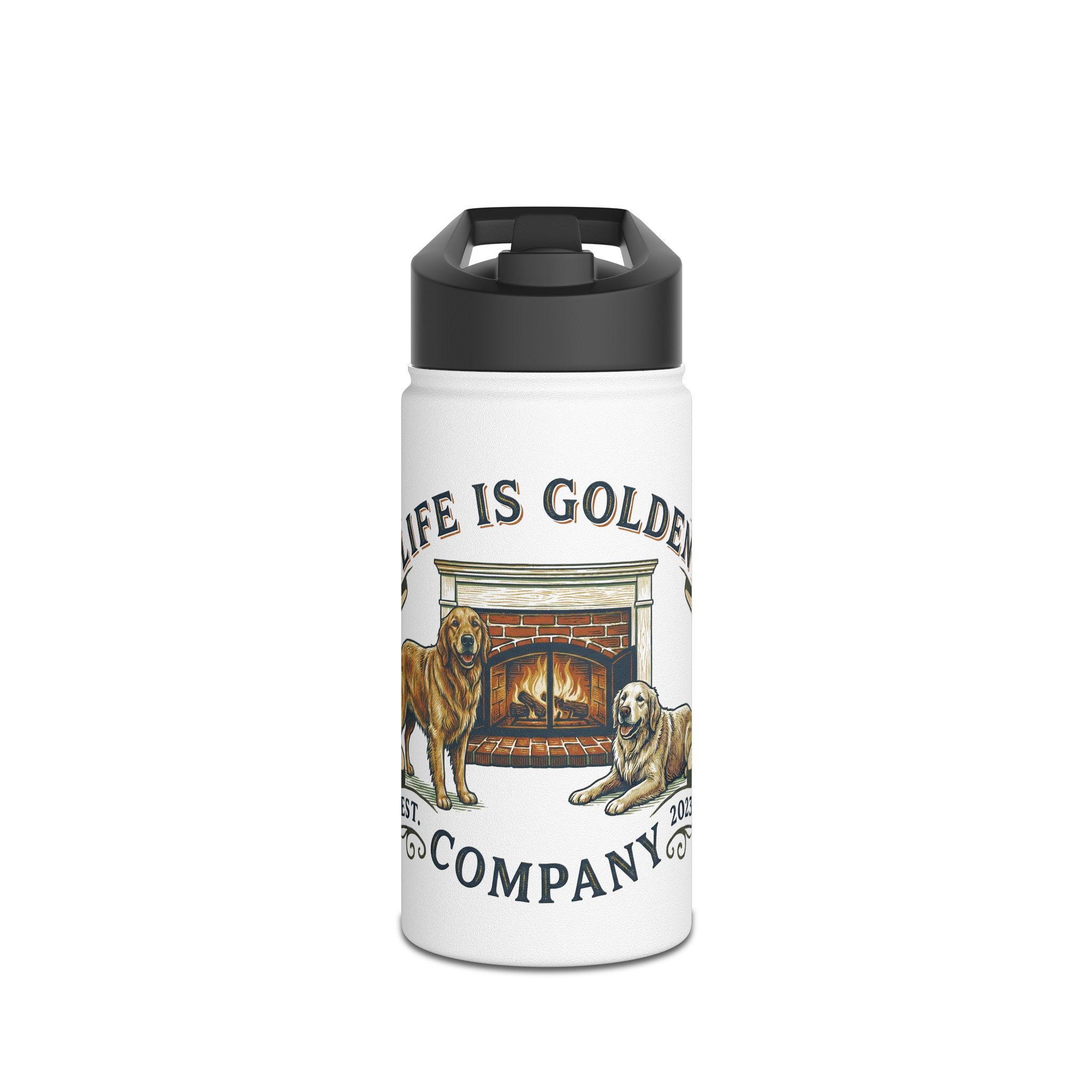 Classic Companions Stainless Steel Water Bottle