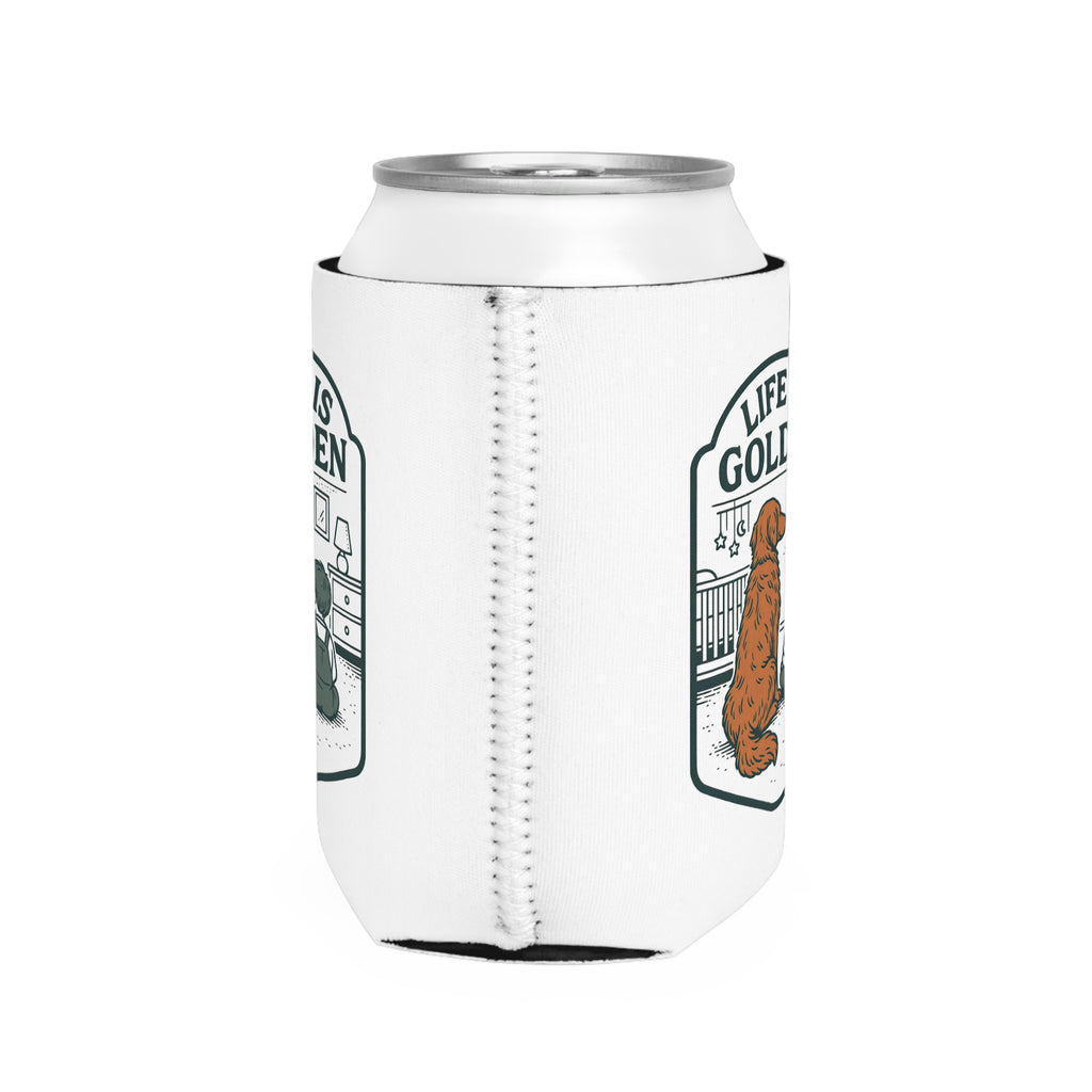 One Golden Year Can Cooler Sleeve