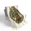 Luke and Leia Cozy Fleece Sherpa Blanket
