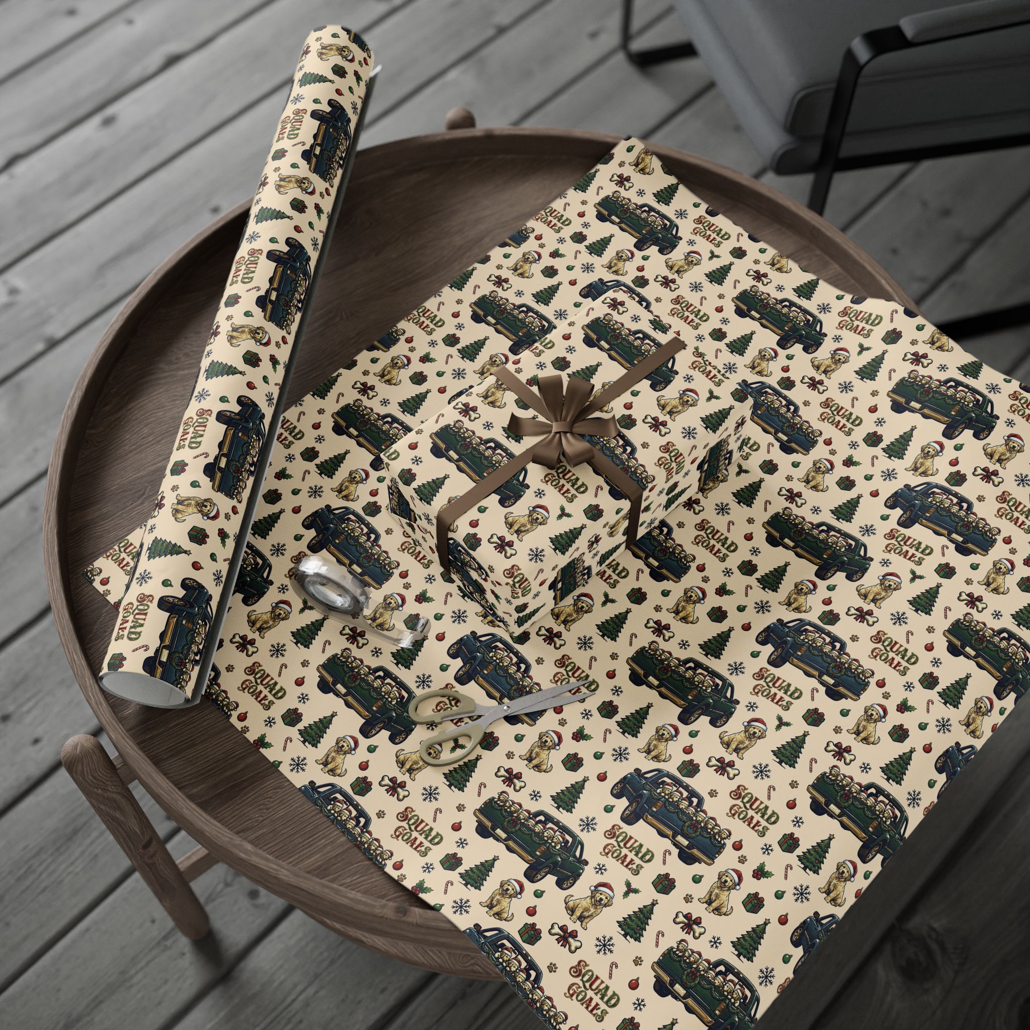 GoldRox - Squad Goals Gift Wrap Paper
