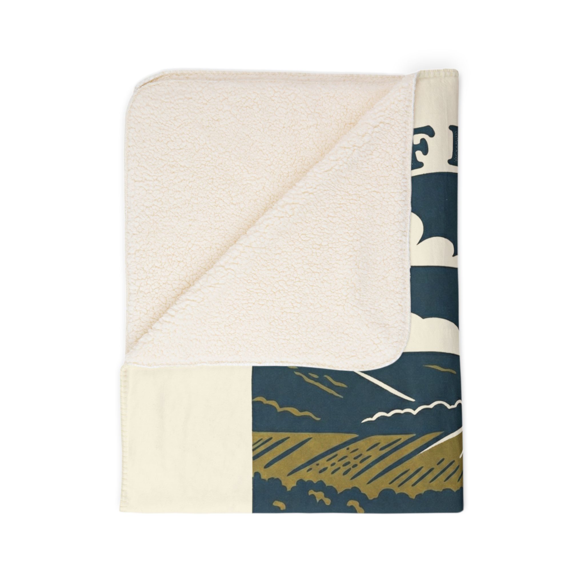 Virginia Overlook Cozy Fleece Sherpa Blanket