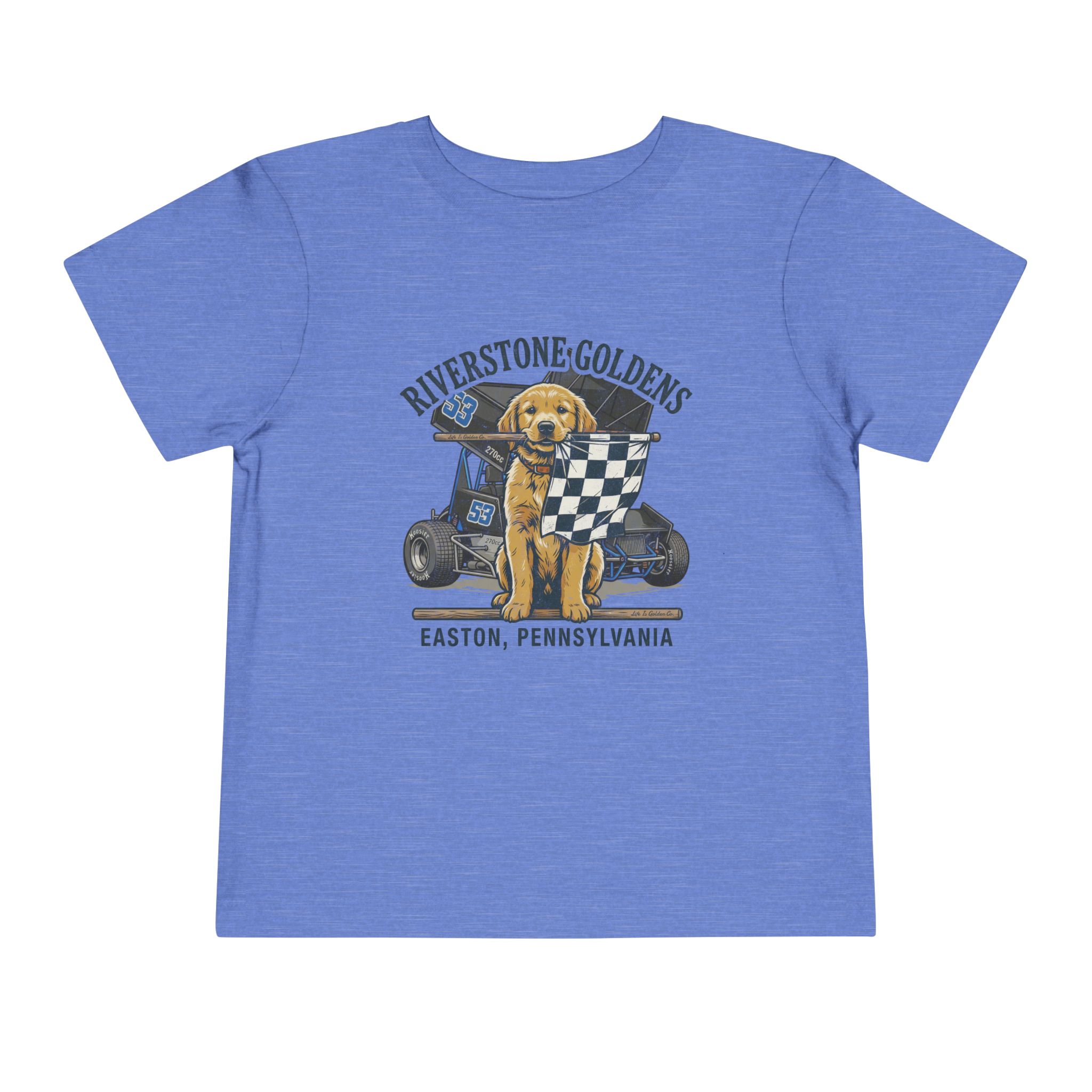 Riverstone Goldens Racing Toddler Tee