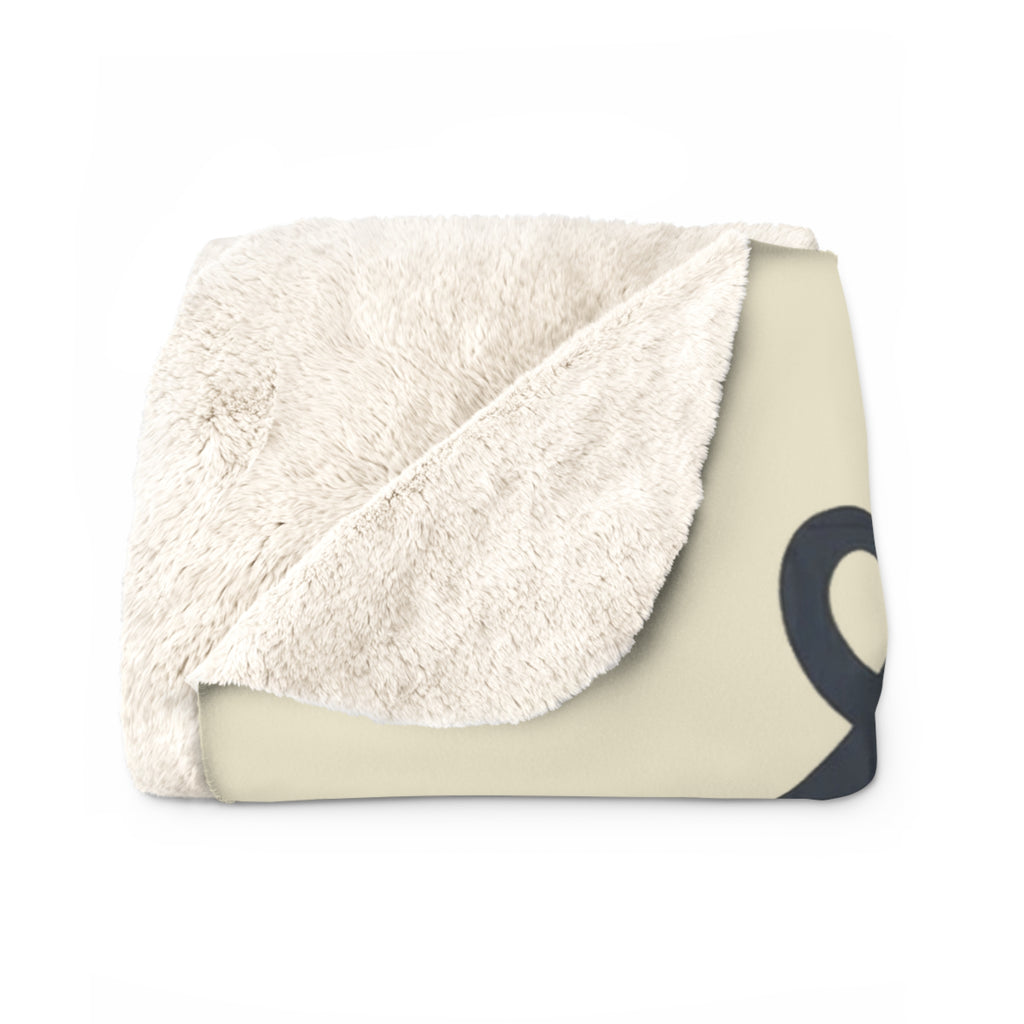 Stay Cozy, Stay Golden Cozy Sherpa Fleece Blanket