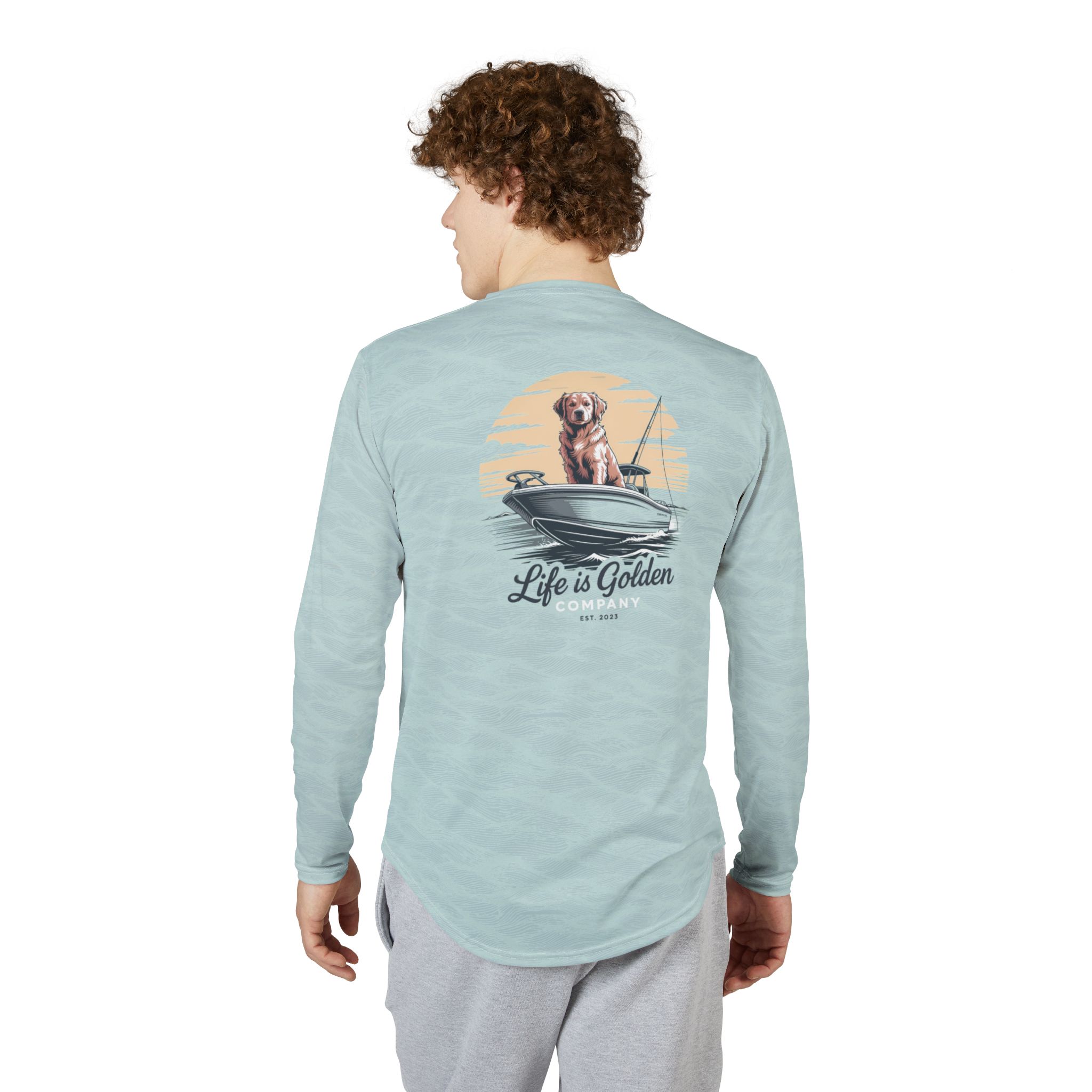 UV Protection Long Sleeve | Golden Hour Boat Shirt