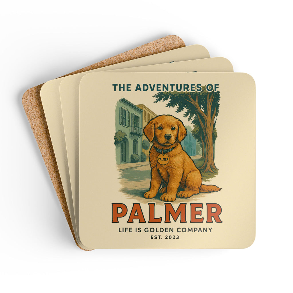 The Adventures of Palmer Corkwood Coaster Set