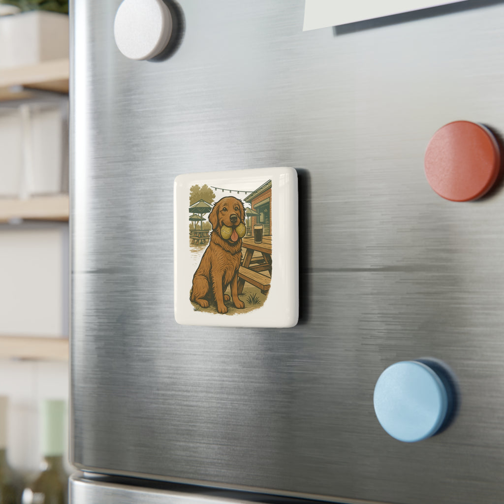 Ball is Life Ceramic Magnet