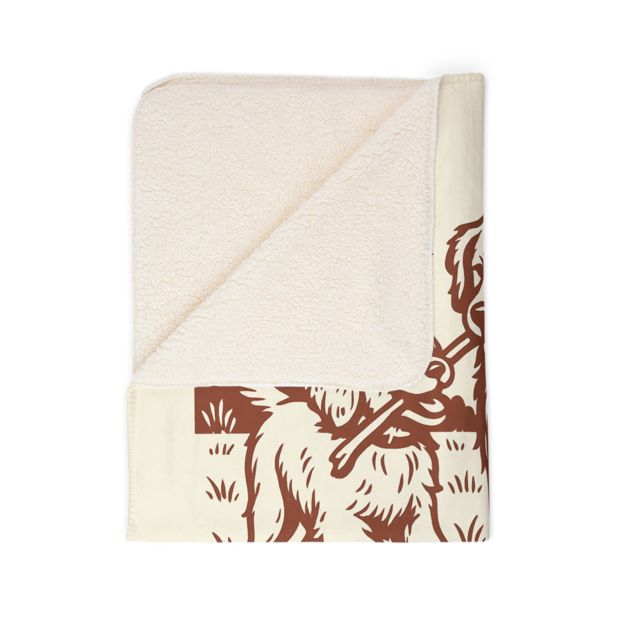 Sharing Sticks Cozy Fleece Sherpa Blanket