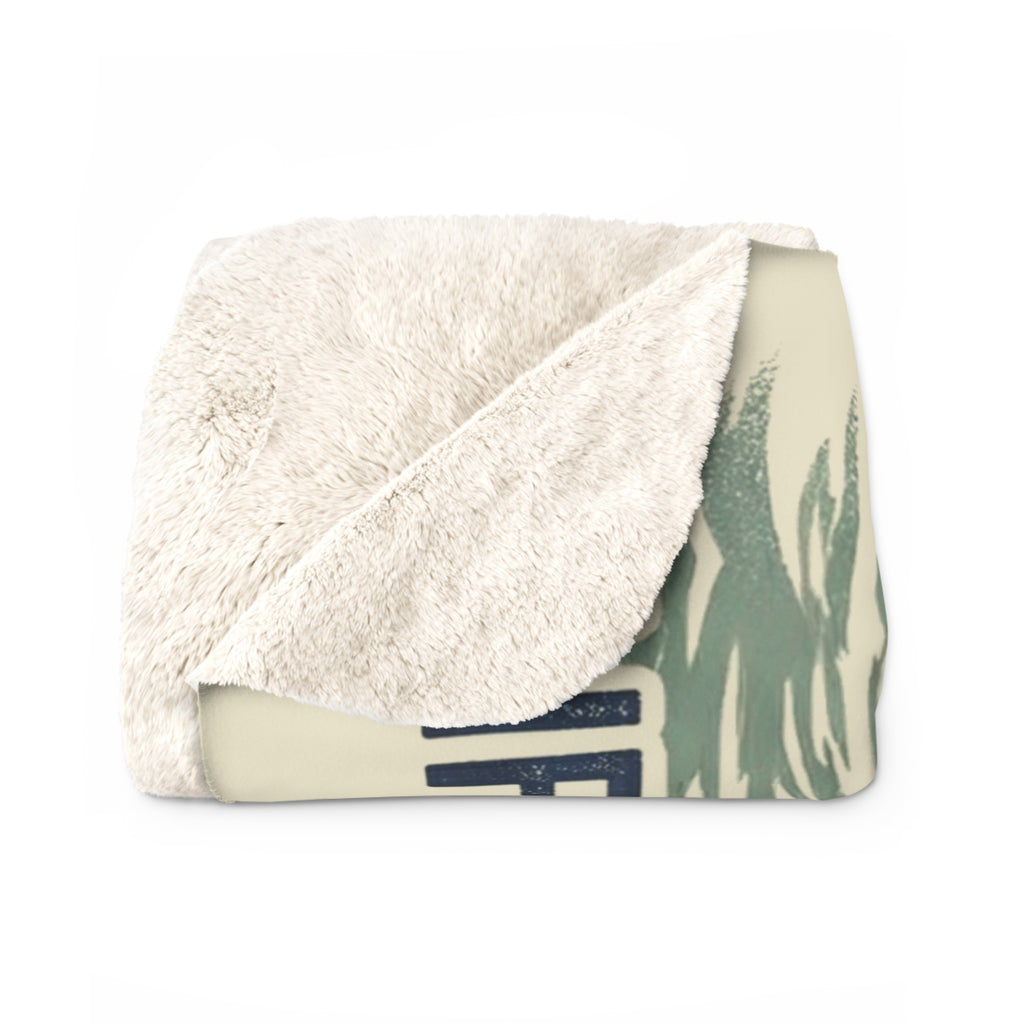 Pier Pup Cozy Sherpa Fleece Blanket