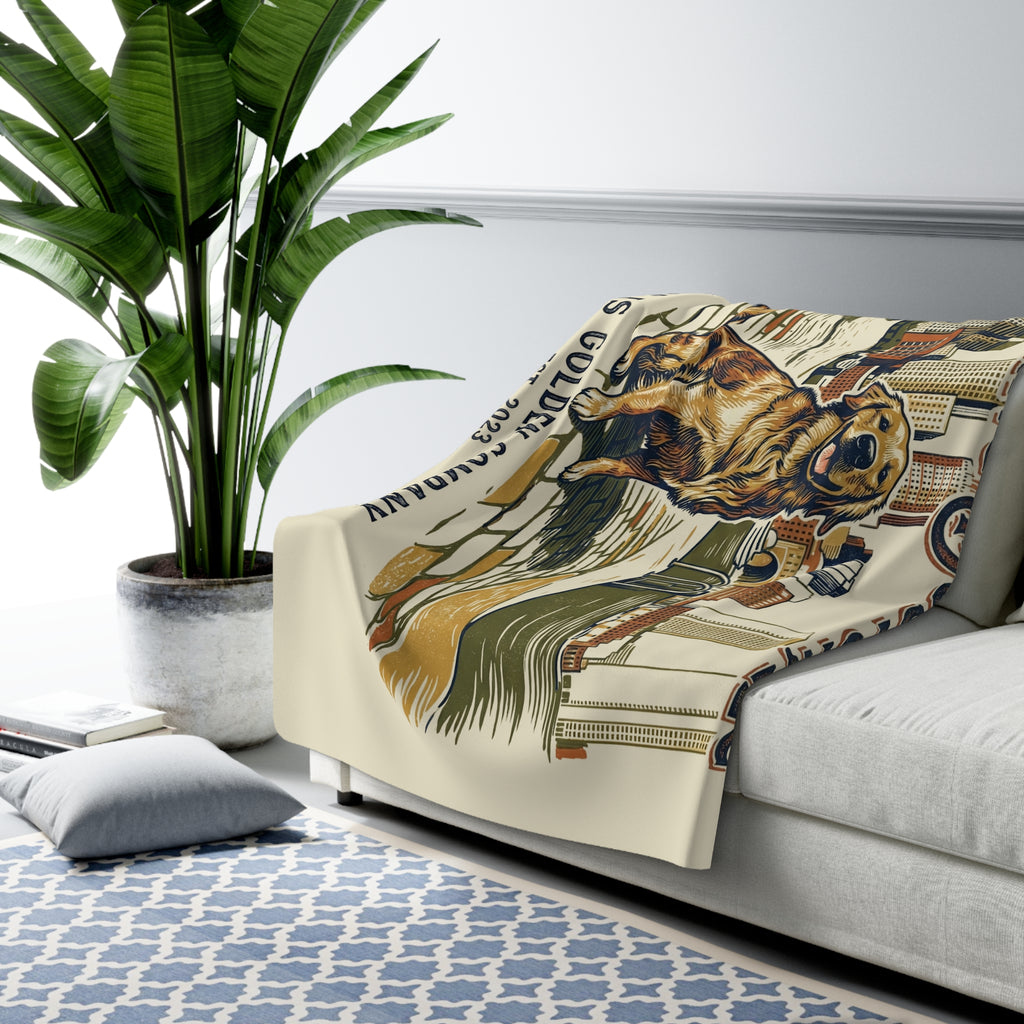 J-Walking Boston, LLC Cozy Sherpa Fleece Blanket