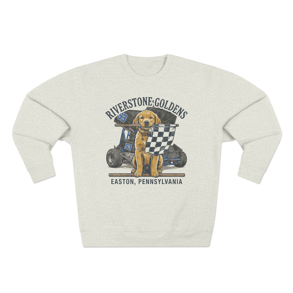 Riverstone Goldens Racing Unisex Crew Neck Sweatshirt