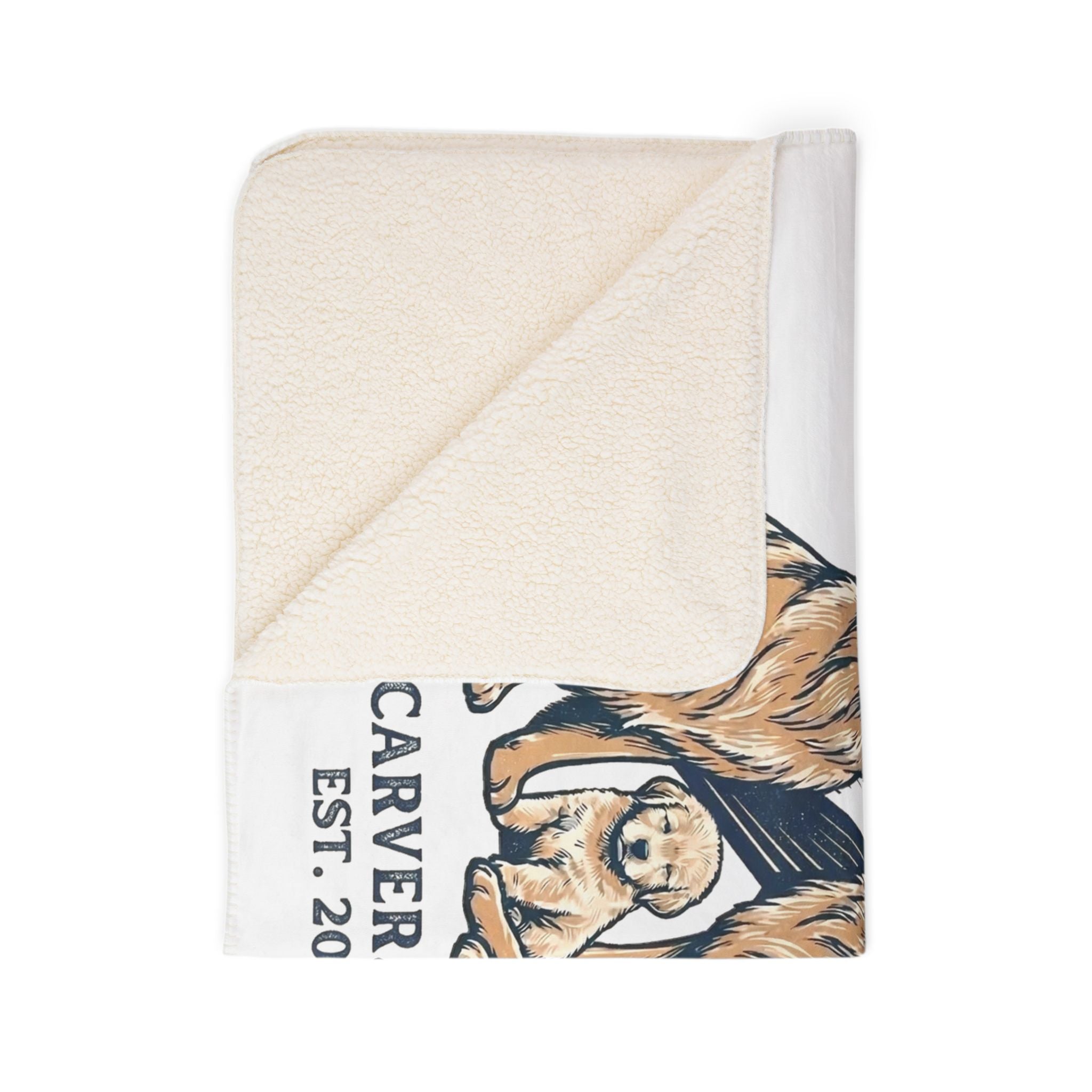 Blue Star Cozy Fleece Sherpa Blanket