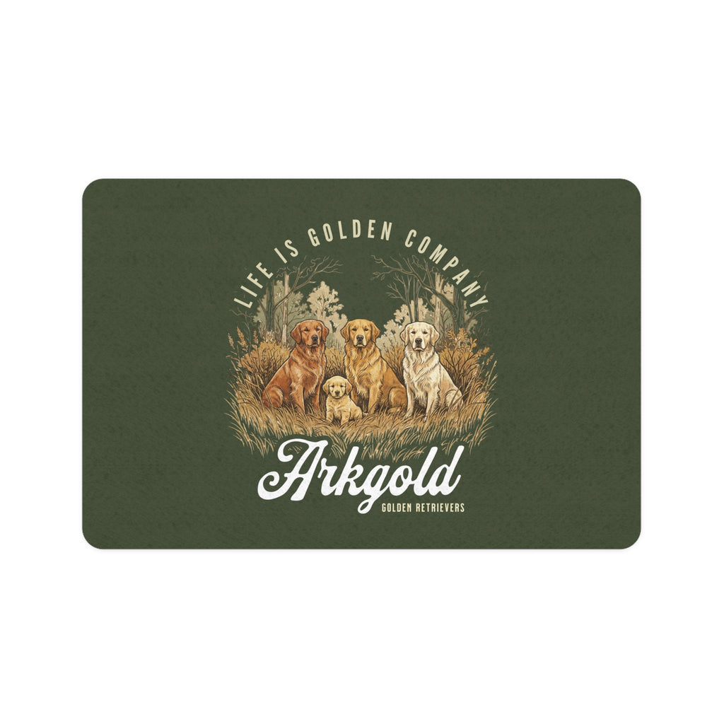Arkgold Pet Food Mat (12x18)