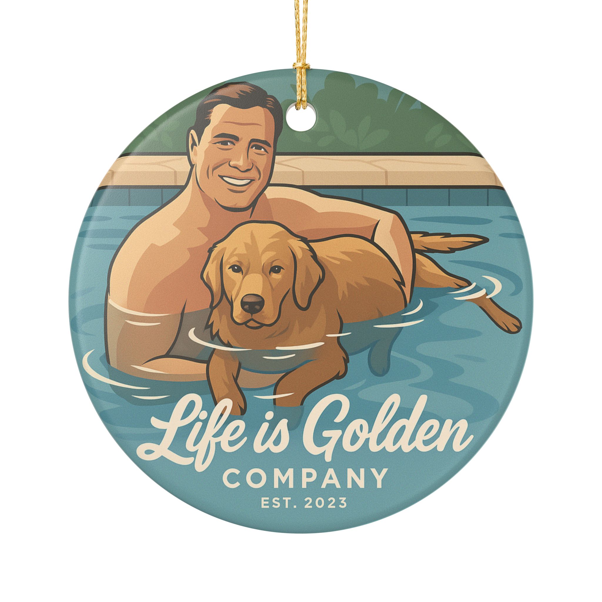 Poolside Pals Ornament