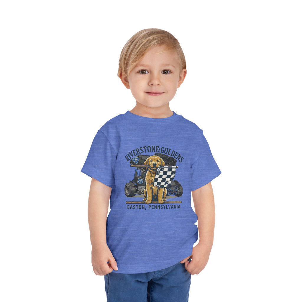Riverstone Goldens Racing Toddler Tee
