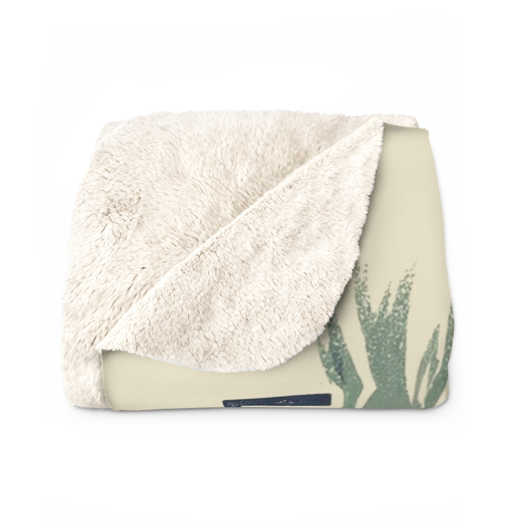 Pier Pup Cozy Sherpa Fleece Blanket