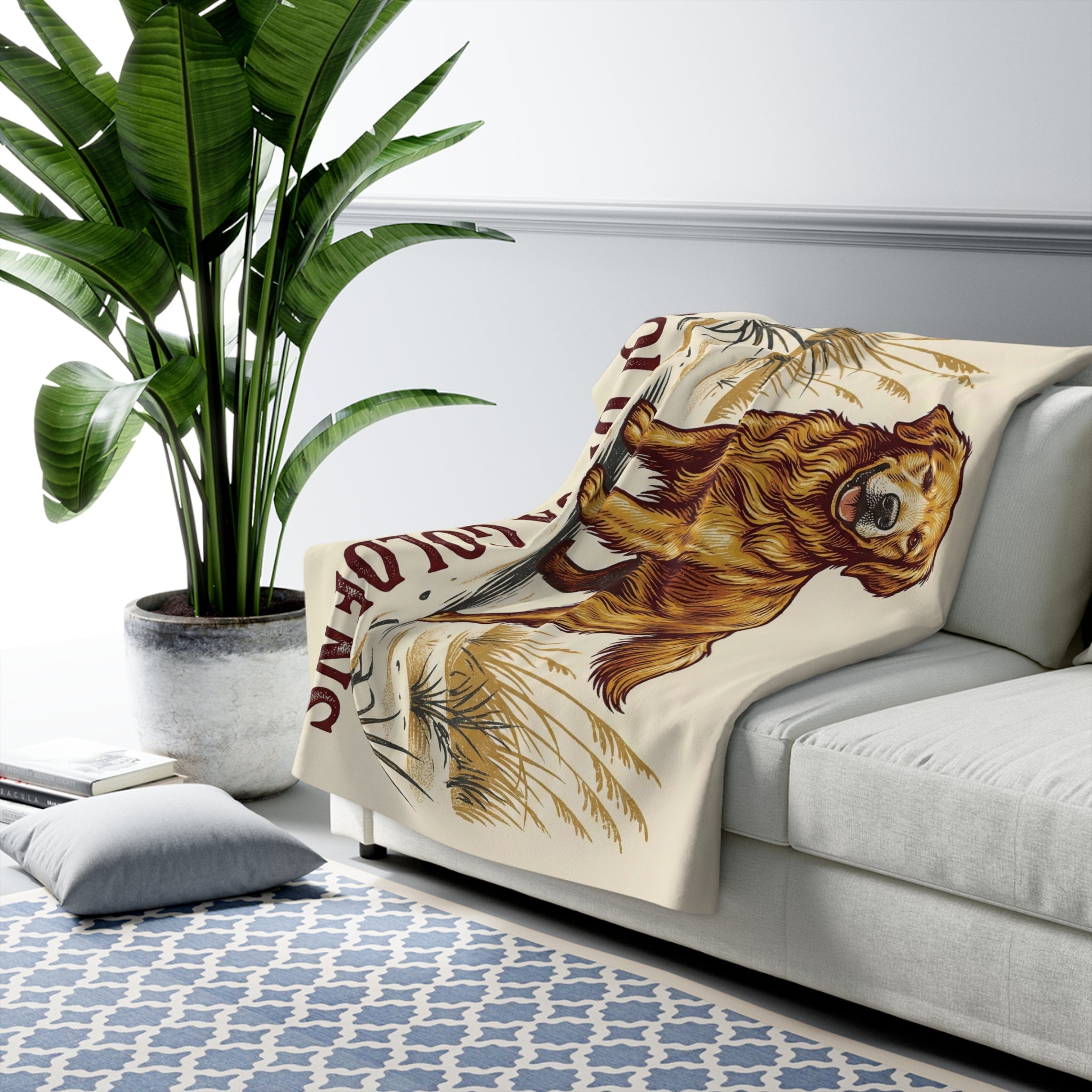 Goldrox Cozy Sherpa Fleece Blanket