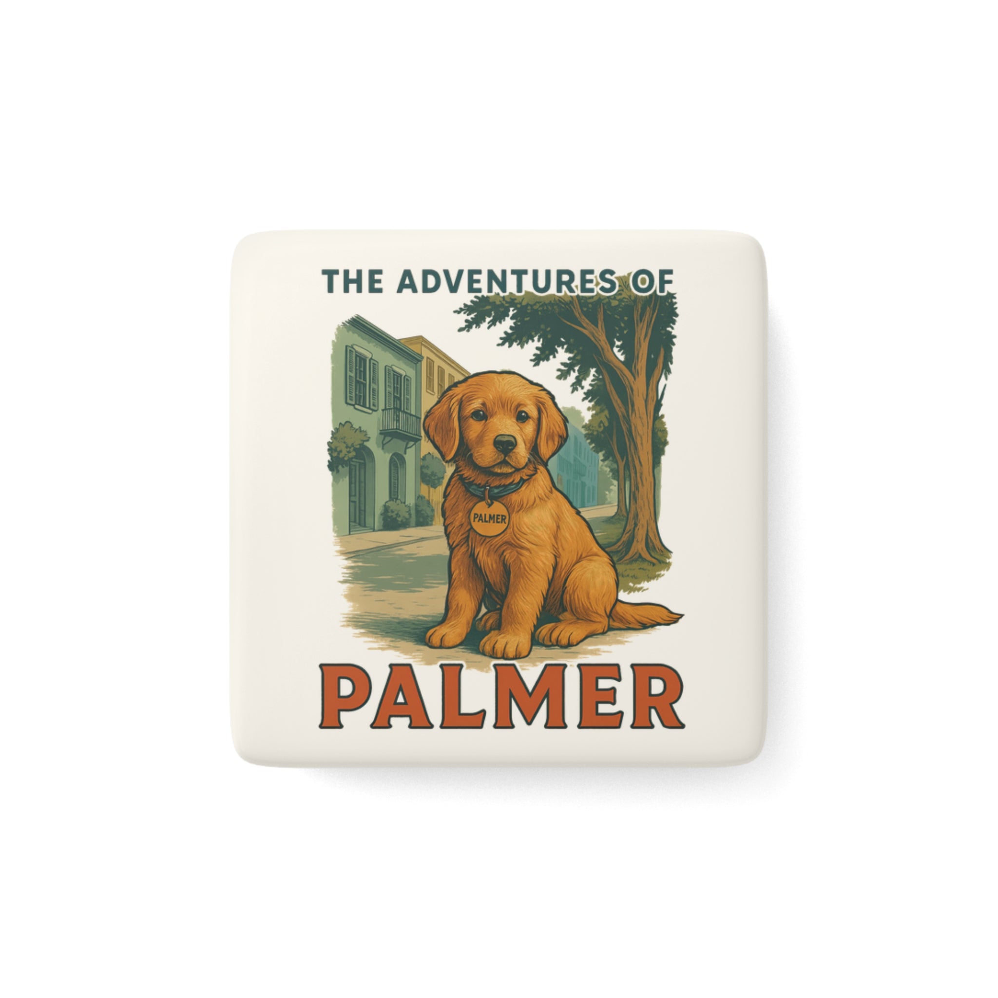 The Adventures of Palmer Ceramic Magnet