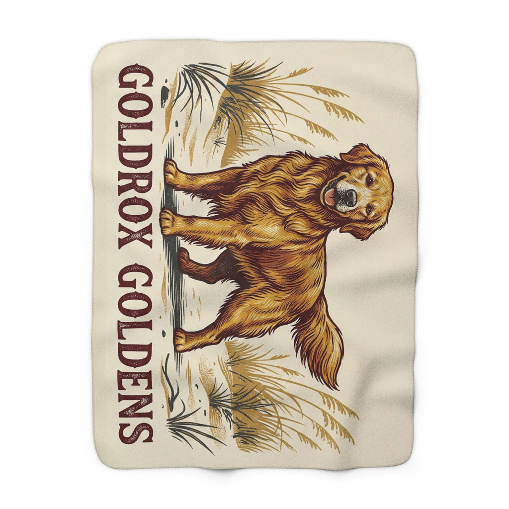 Goldrox Cozy Sherpa Fleece Blanket