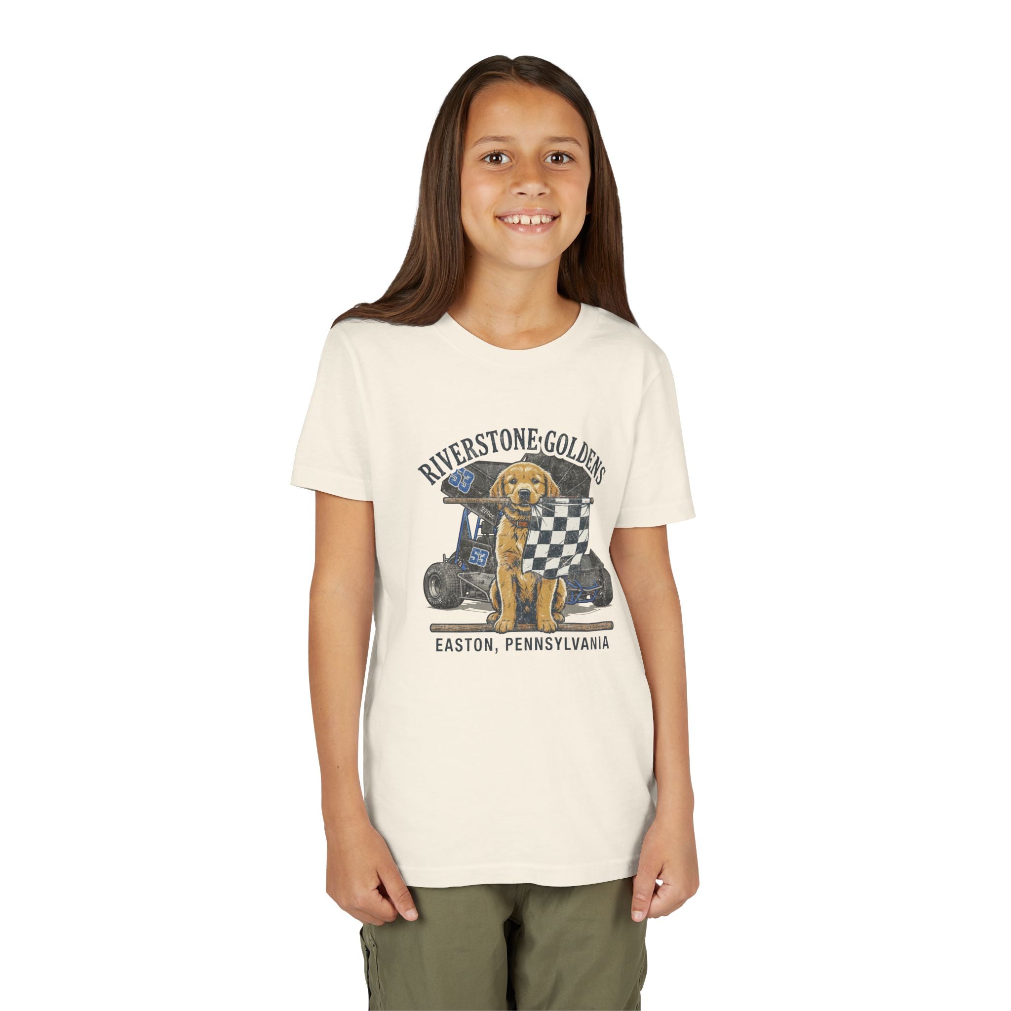 Riverstone Goldens Racing Unisex Youth Tee