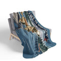 Ready for a Swim Cozy Fleece Sherpa Blanket