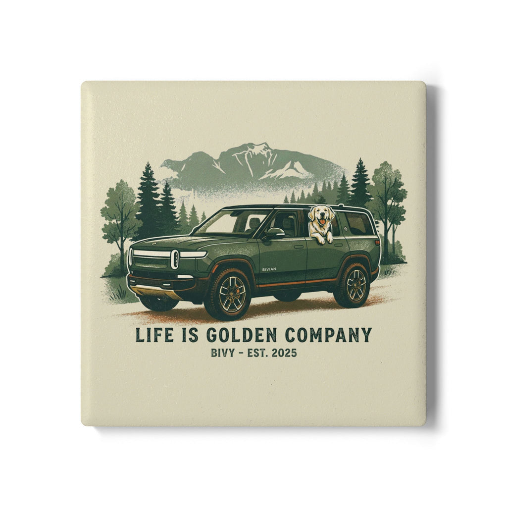 The Bivian Ceramic Coaster