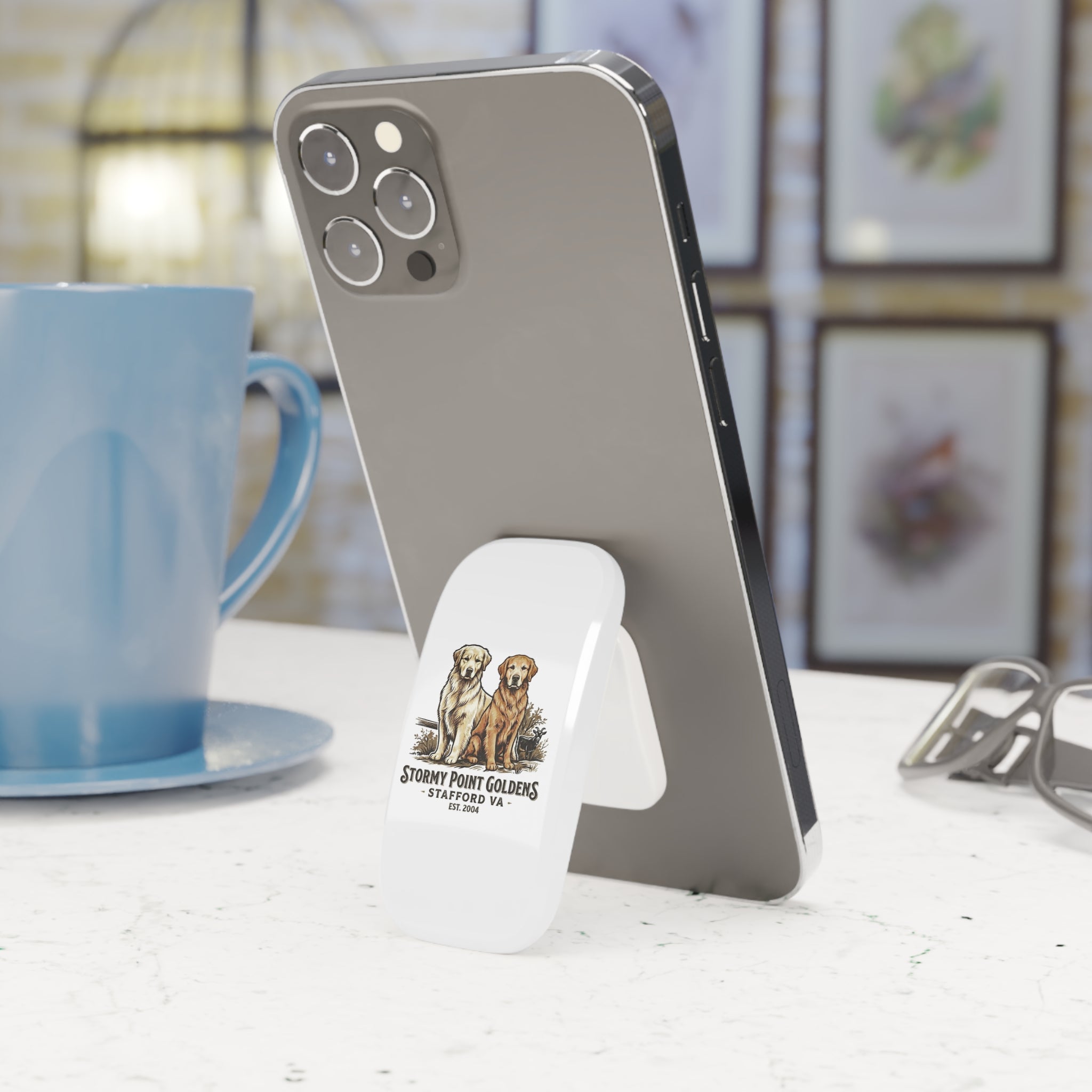 Stormy Point Phone Grip / Click-On Stand
