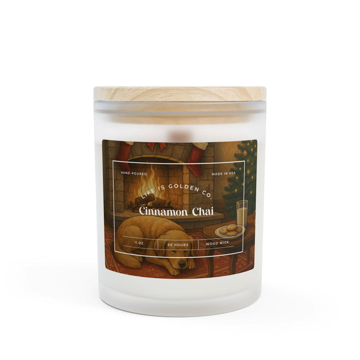 Cinnamon Chai Wood Wick Soy Candle