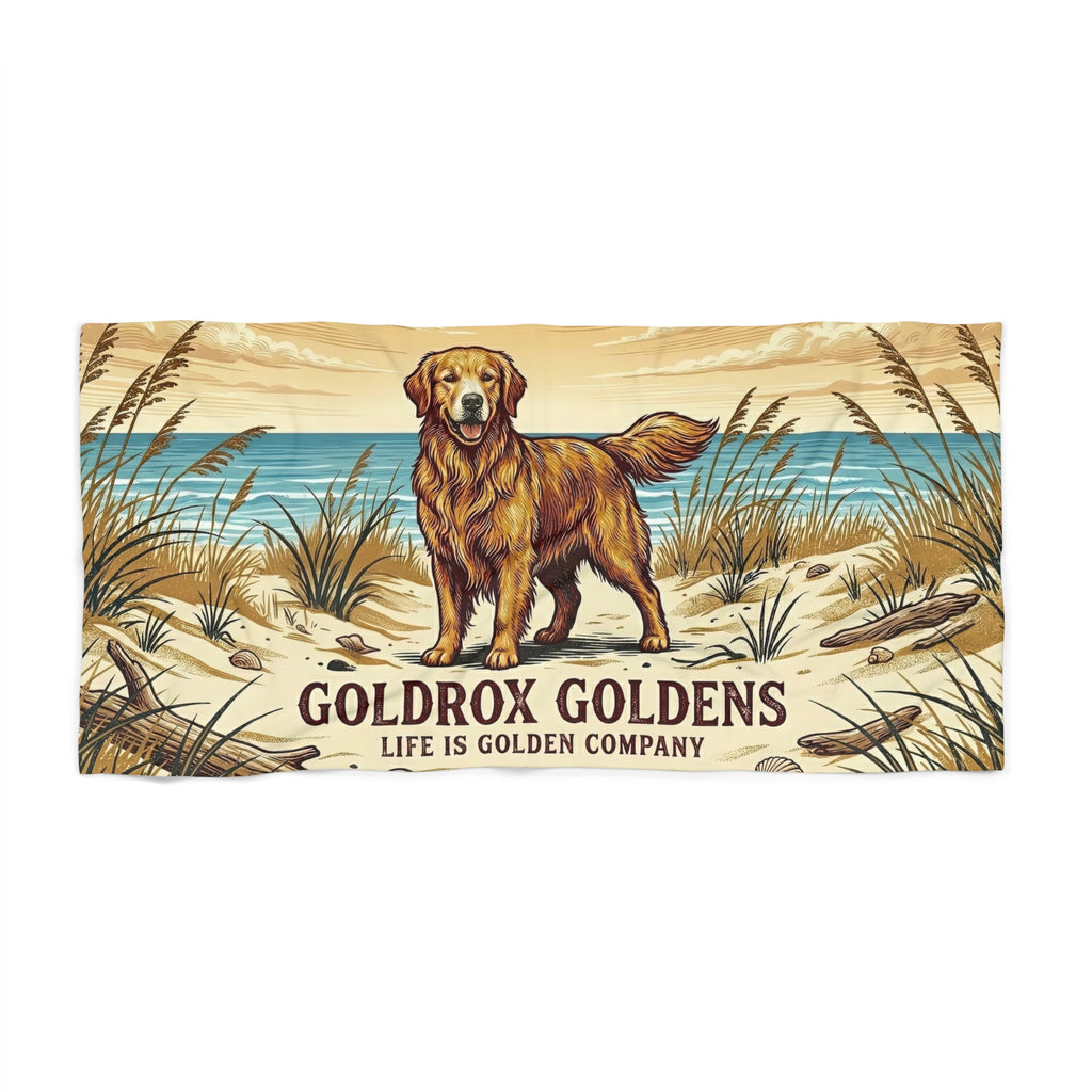 Goldrox Beach Towel