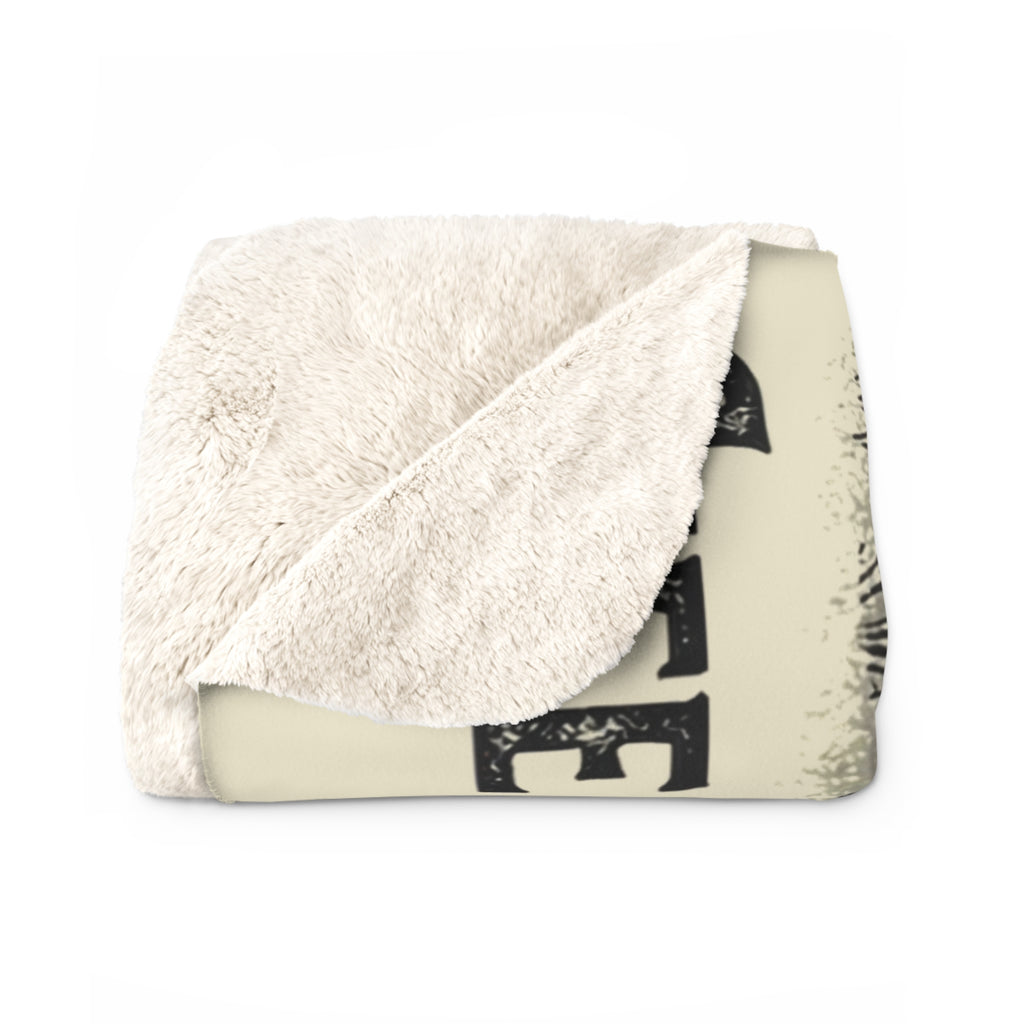 Cheering on the Team Cozy Sherpa Fleece Blanket