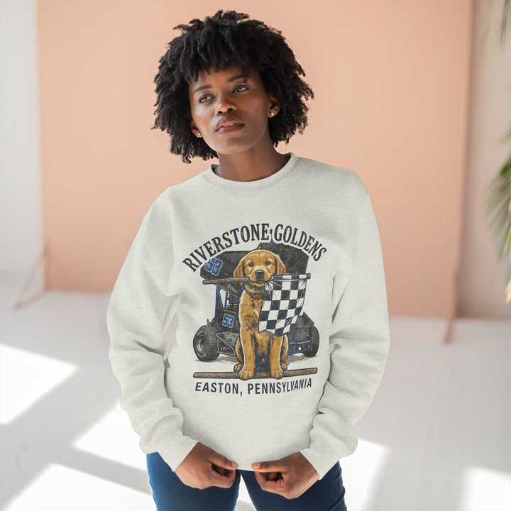 Riverstone Goldens Racing Unisex Crew Neck Sweatshirt