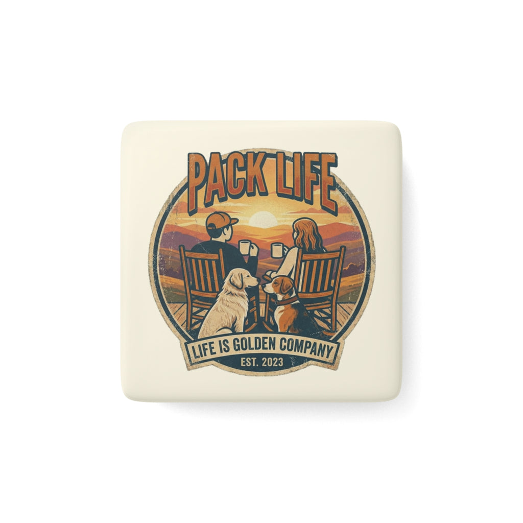 Pack Life Ceramic Magnet