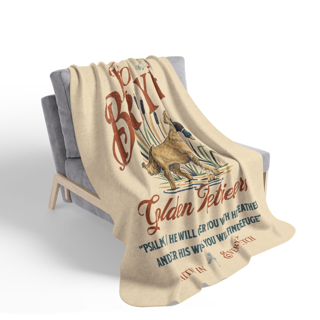 Rose Breyer Cozy Fleece Sherpa Blanket II