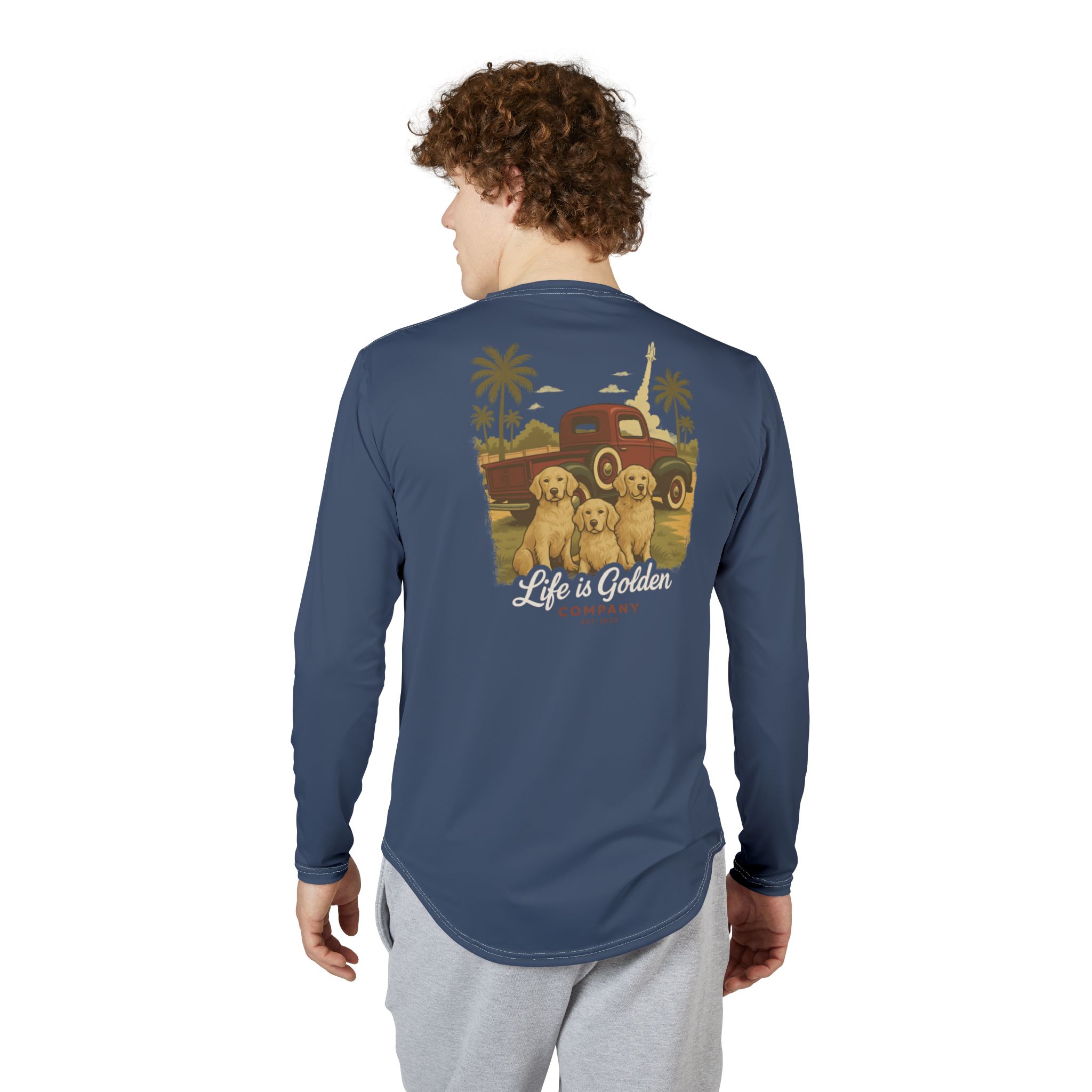 Rocket Dog UV Protection Long Sleeve Fishing Shirt