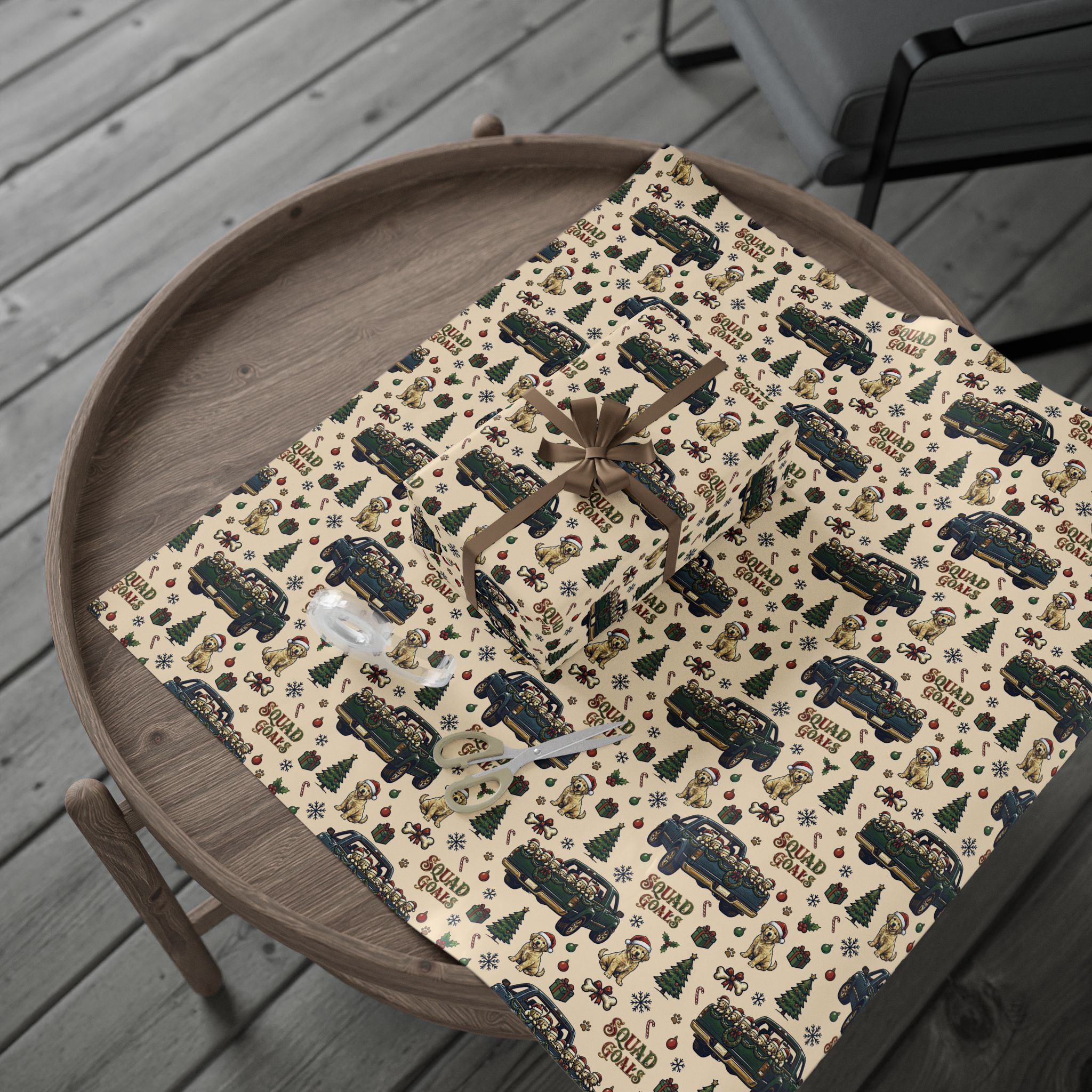 GoldRox - Squad Goals Gift Wrap Paper