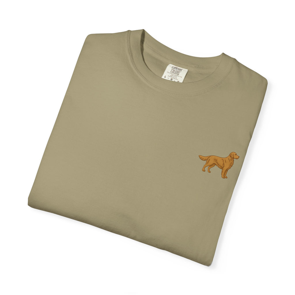 Golden Defender - Dark Golden Edition Unisex Garment-Dyed T-shirt