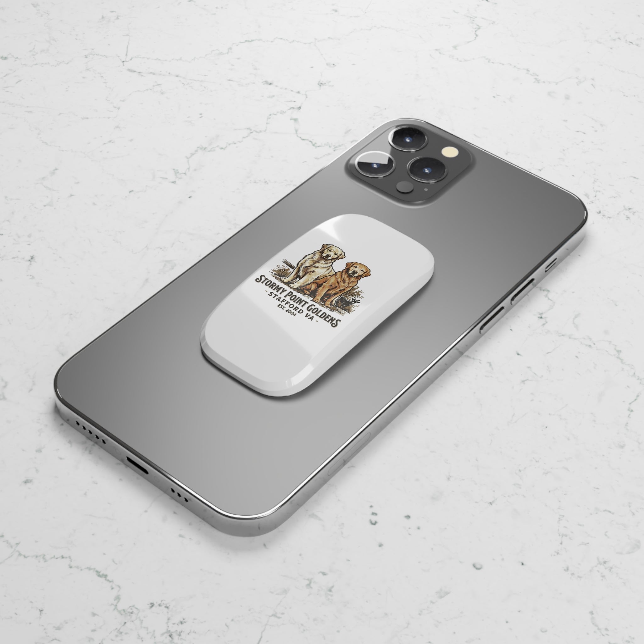 Stormy Point Phone Grip / Click-On Stand