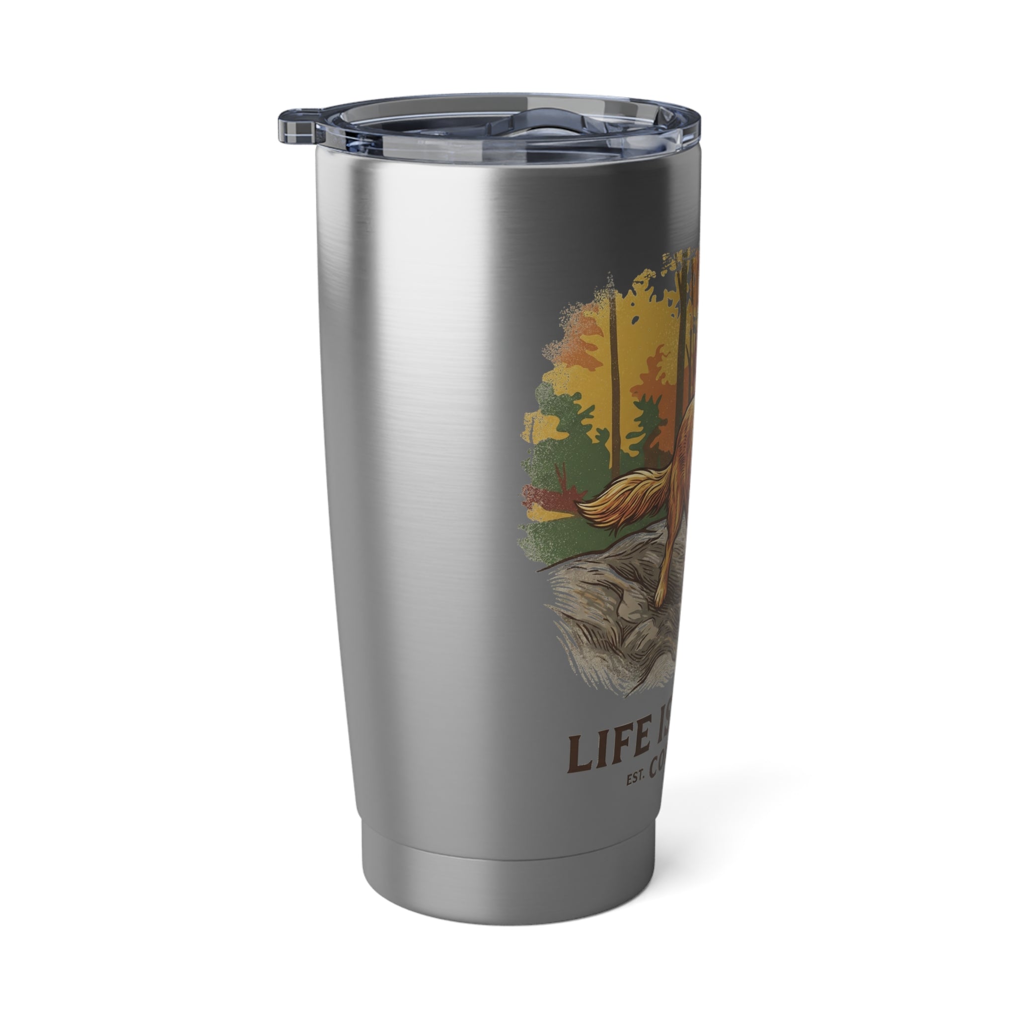 Autumn of a Golden Insulated 20oz Stainless Steel Tumbler