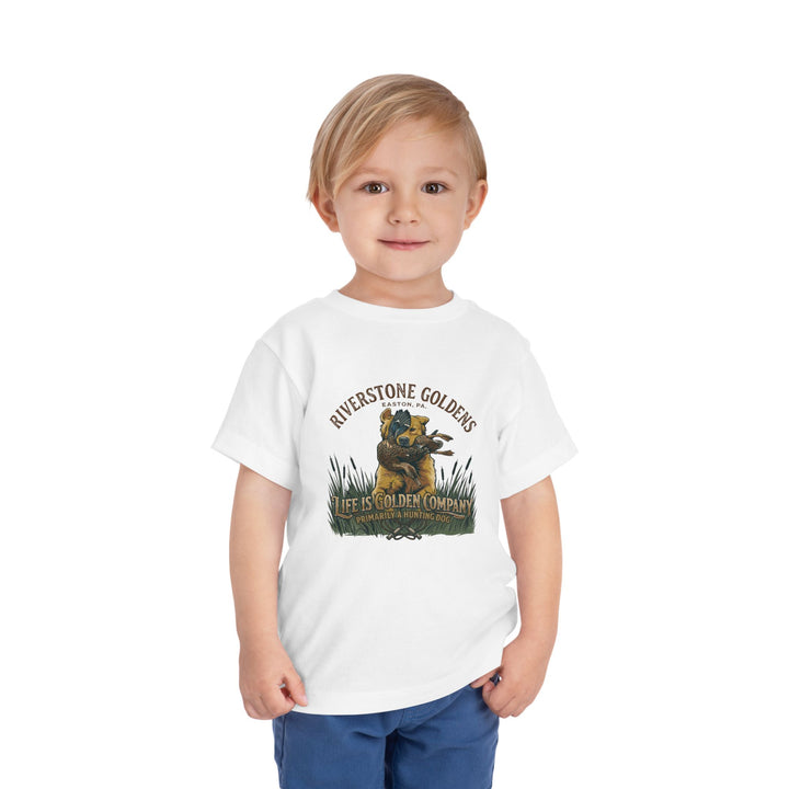 Riverstone Goldens Hunting Toddler Tee