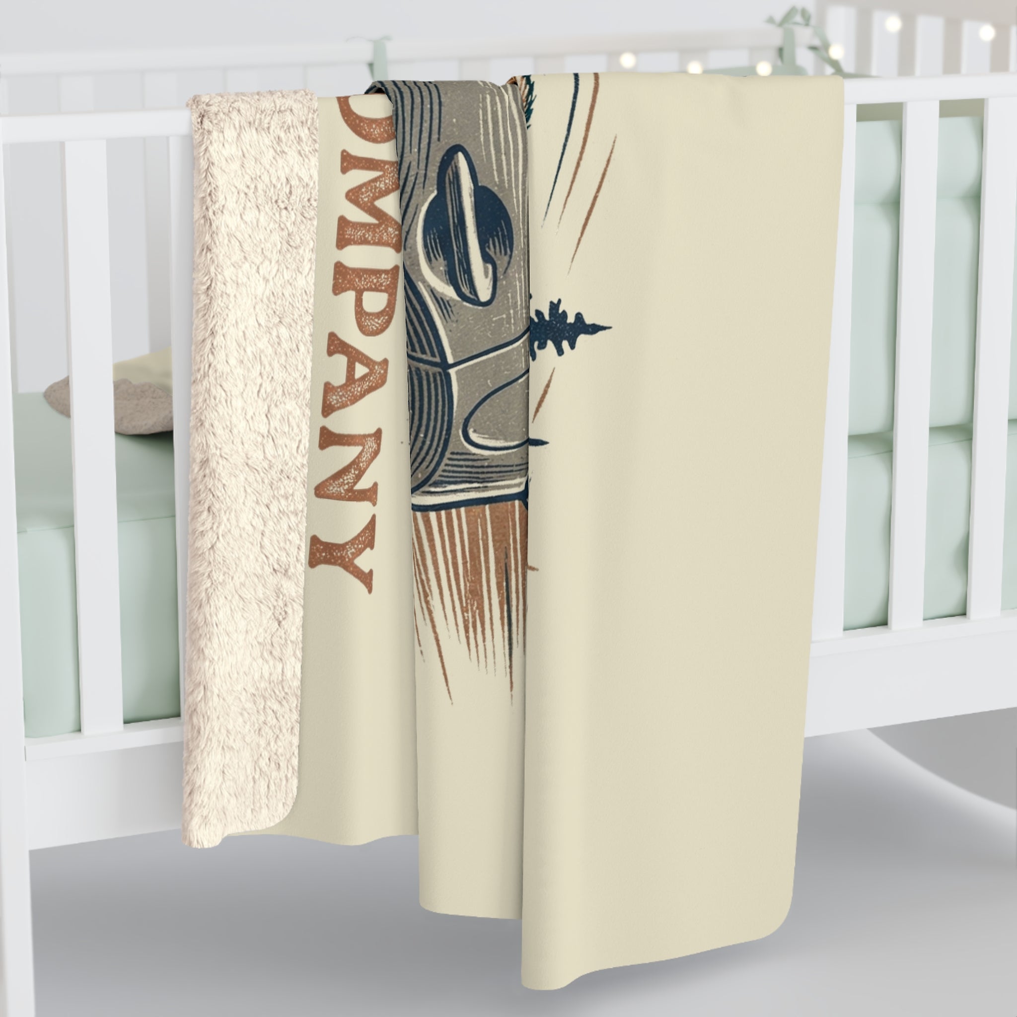 Cruiser Cooper Cozy Sherpa Fleece Blanket